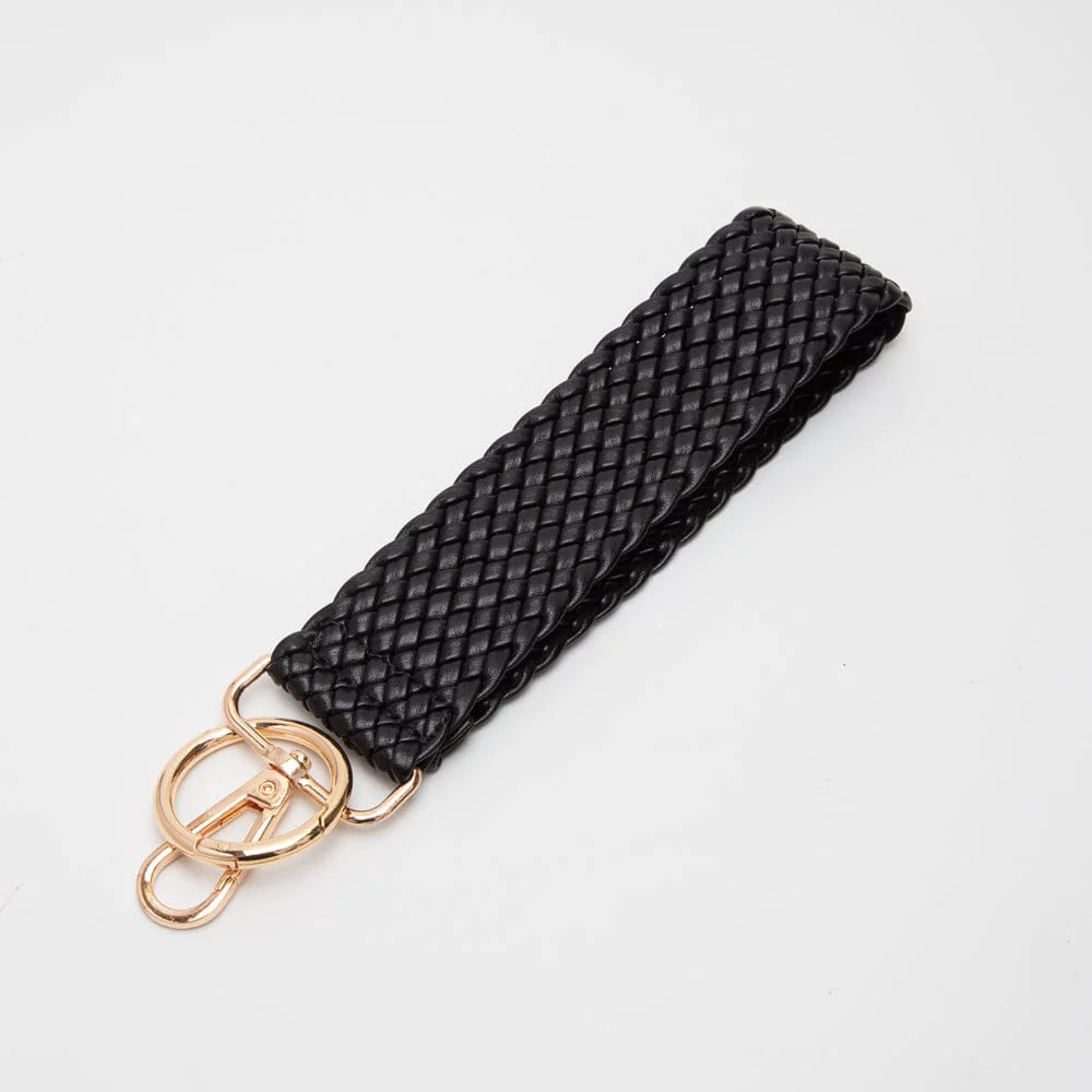 Woven Wrist Band Keychain