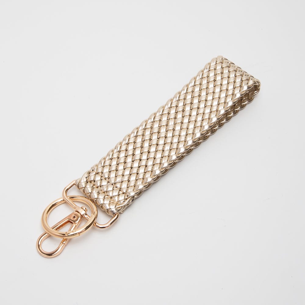 Woven Wrist Band Keychain