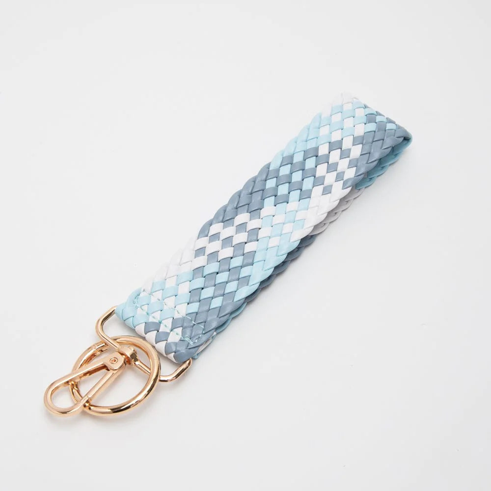 Woven Wrist Band Keychain