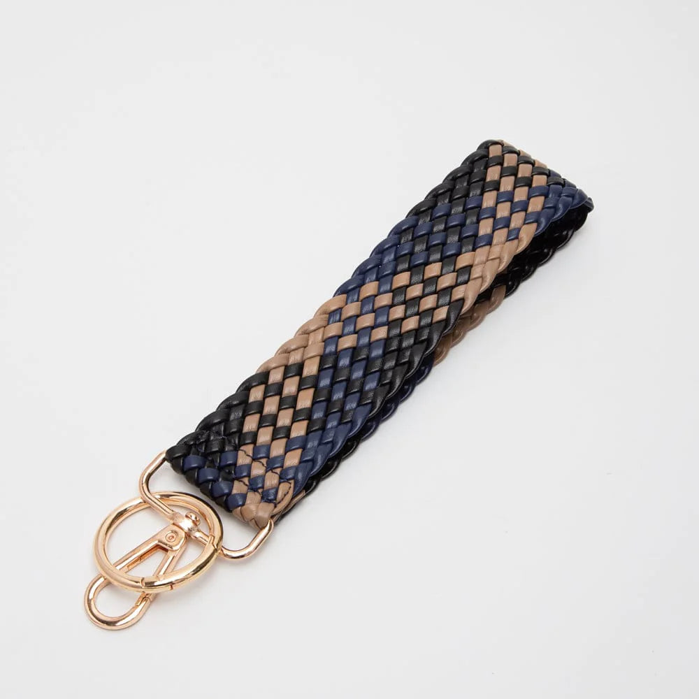 Woven Wrist Band Keychain