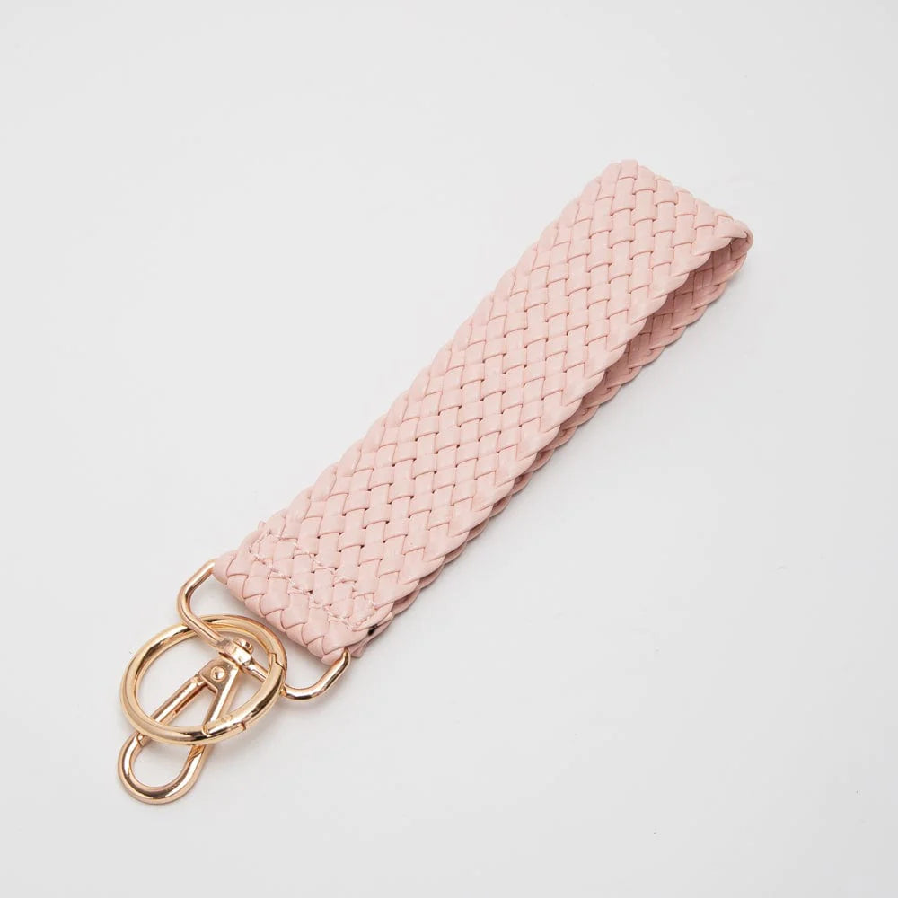 Woven Wrist Band Keychain