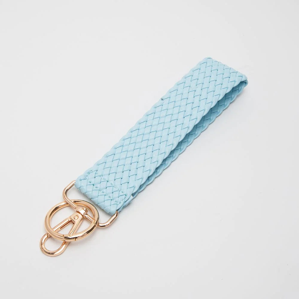 Woven Wrist Band Keychain
