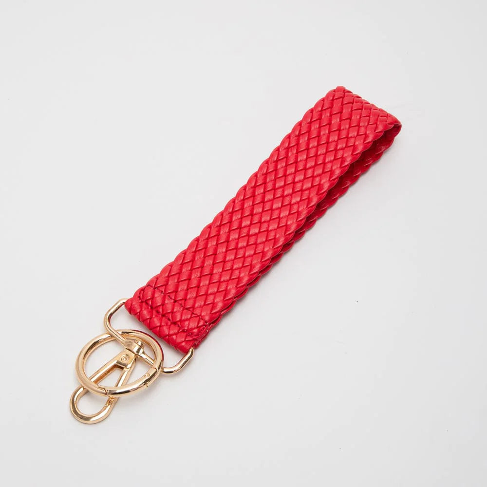 Woven Wrist Band Keychain