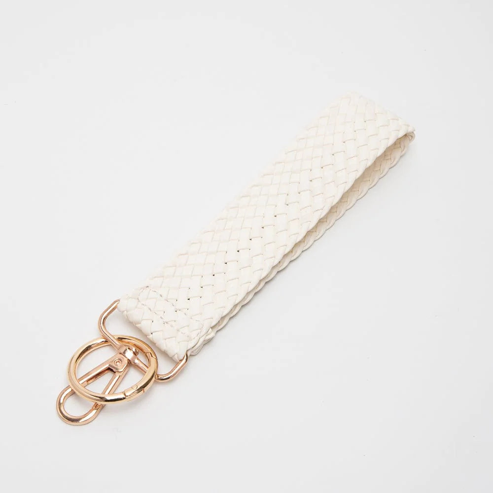 Woven Wrist Band Keychain